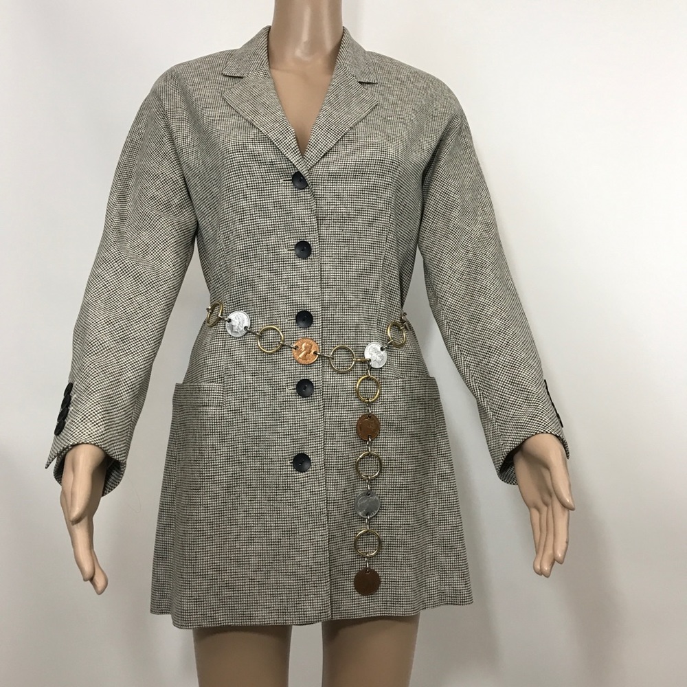 Escada Houndstooth Blazer